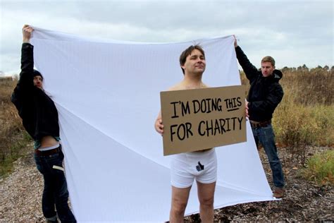 Canadian Man Hitchhikes 4 400 Miles In His Underwear For Charity Photos Video