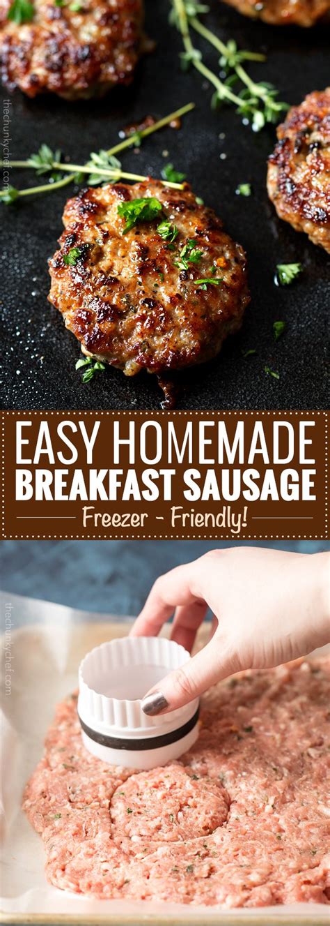 Homemade Maple Breakfast Sausage These Breakfast Sausage Patties Are