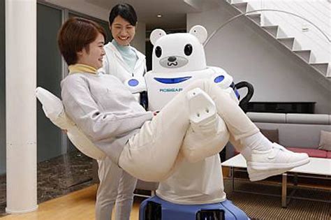 Robear Robot Care Bear Designed To Serve Japans Aging Population