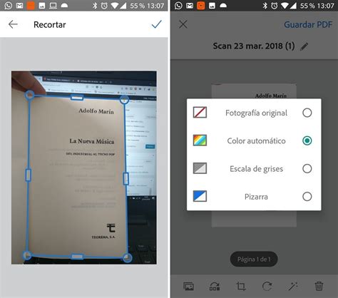 Cómo escanear y crear documentos PDF desde el móvil