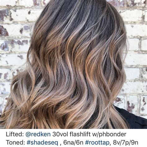 Pin By Melissa Scoran On Ombré Sombre Bayalage Root Shadow Ideas Easy Hair Color Teased