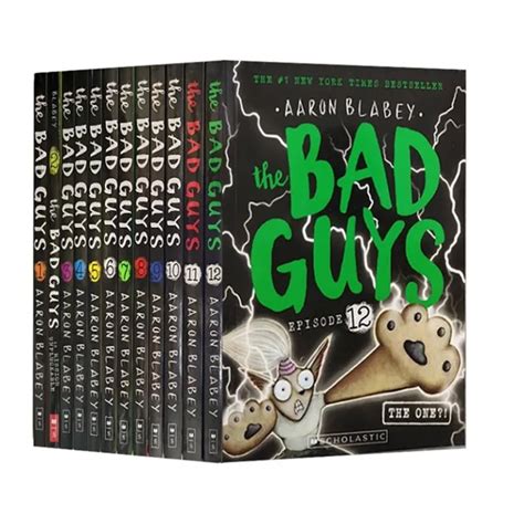 Bad Guy 1 14 Books Set In Stock🚛scholastic The Bad Guys Episode 1 12 By Aaron Blabey Lazada