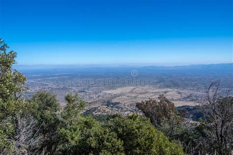 An Overlooking View Of Sierra Vista Arizona Stock Image Image Of