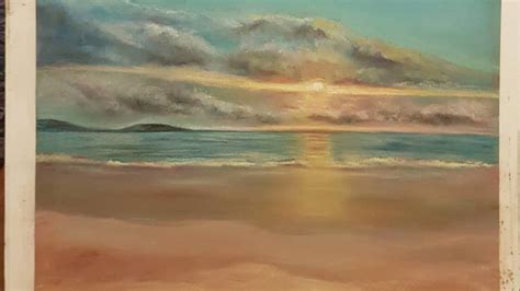 Seascape Demonstration Soft Pastels Painting By Veronica Flynn Youtube