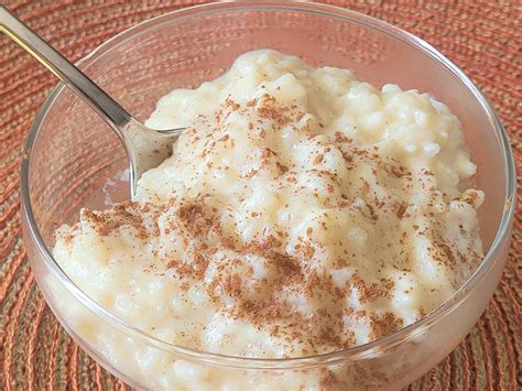 Old Fashioned Creamy Rice Pudding — Chicken Soup With Dumplings