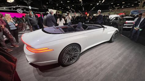 Genesis X Convertible Concept Is A Beautiful Open Top Gt That Shines In