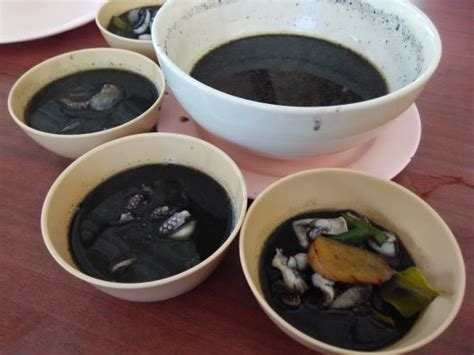 Squid Ink Soup Picture Of Bang Pae Seafood Thalang District