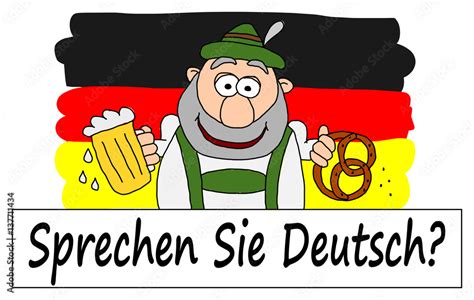 Sprechen Sie Deutsch Do You Speak German Stock Vektorgrafik Adobe Stock
