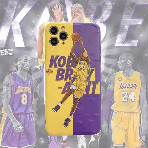 Kobe Bryant Phone Case Cover For Iphone 11 Buy Two Get One Etsy