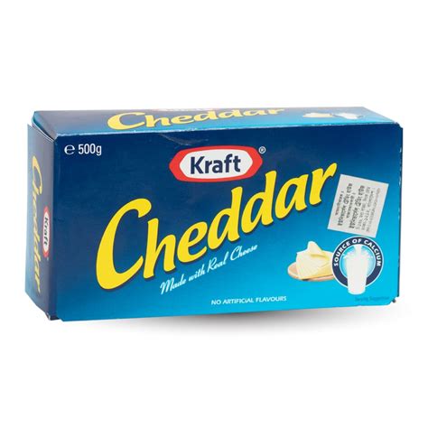 Kraft Cheddar Cheese Block 500gm Mawola Traders