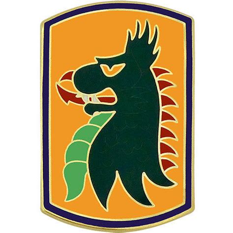 455th Chemical Brigade Combat Service Identification Badge Acu Army