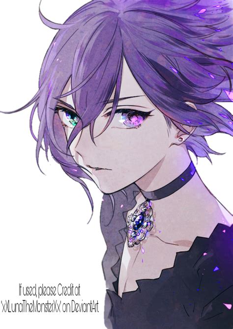 Anime Render Female Purple Hair By Xxlunathemonsterxx On Deviantart