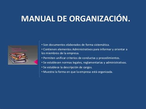 Manual De Organización