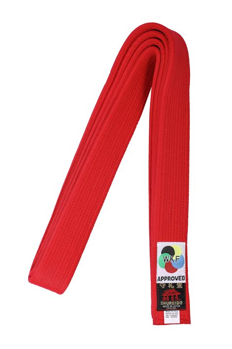 Small changes can lead to big results in your health and karate performance. Kata Belt (Red) - Shureido - Karate WKF Kumite Karategi ...