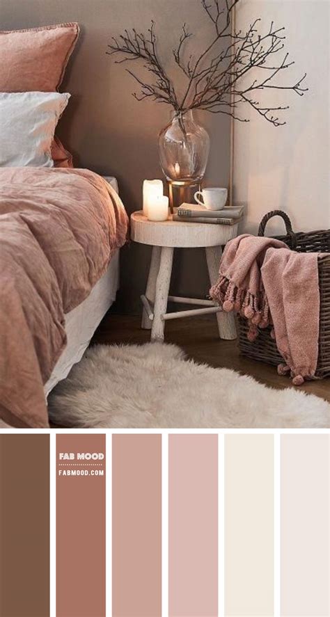 20 Best Bedroom Colour Combination Ideas Brownish With Pink Undertones