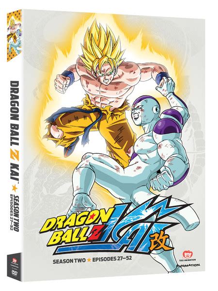 The recent release of dragon ball z. Dragon Ball Z Kai Season 2 DVD