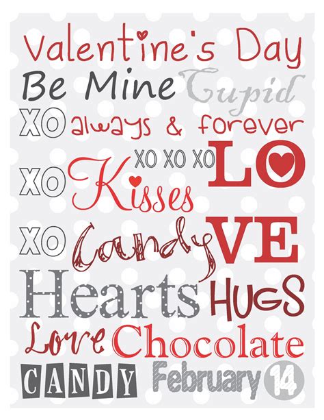 Adorably Shabby Free Valentines 8x10 Printable