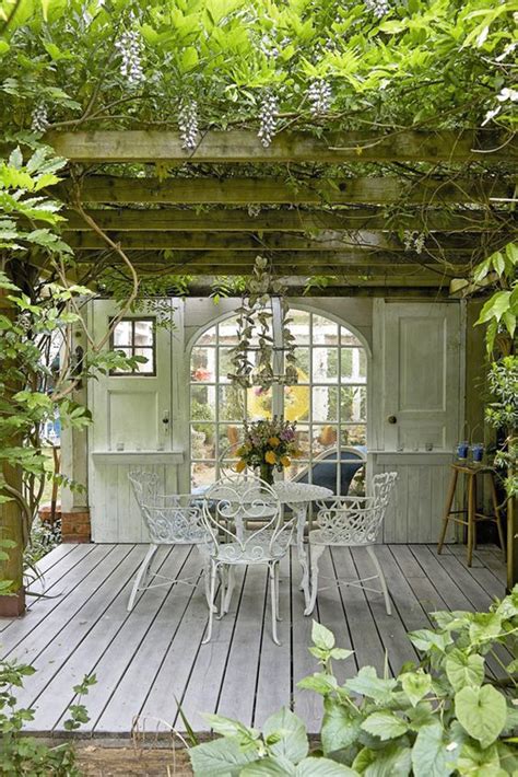 Patio Covered With Vines