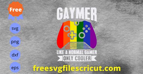 Free Gaymer Like A Normal Gamer Svg Free Pacman Lgbt Svg Free Gay