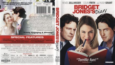 Bridget Jones S Diary 2001 Blu Ray Cover And Label Dvdcover