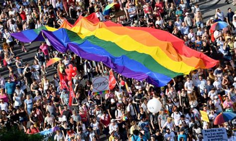 budapest pride march is a protest against anti gay laws say organisers hungary the guardian