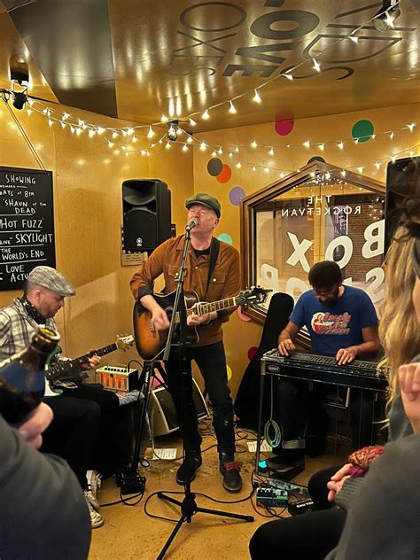 Gene - What a corker of a show last night at The Rocketvan...