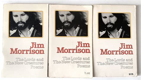 Jim Morrison The Lords The New Creatures Poems Uk Us Editions