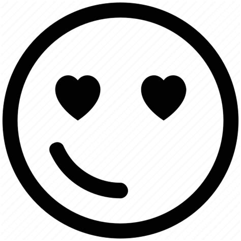 Svg Emoji Emoticons Face Heart Love Smiley Icon