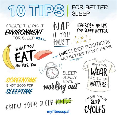 healthy habits for life 10 tips for better sleep wellness myfitnesspal