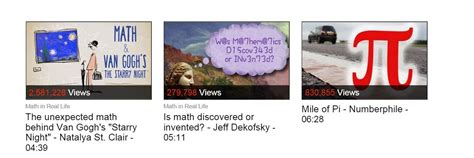 Ted Ed Math Video Lessons Lots Of Them Listed At This Website Real