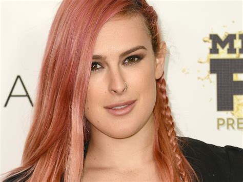 Rumer Willis Wears Tri Breasted T Shirt To Free The Nipple Fundraiser