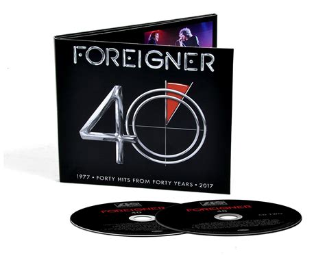 Foreigner Forty Hits From Forty Years 40 1977 2017 2cd