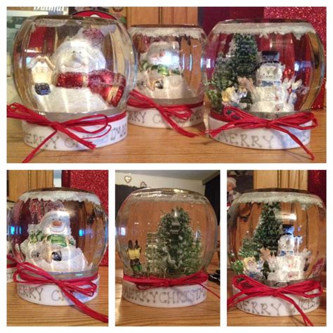 Diy Snow Globes Cheapeasy Great Thome Decor Musely