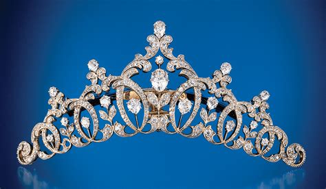A Tiffany And Co Diamond Tiara Created For The 1894 Wedding Of Julia