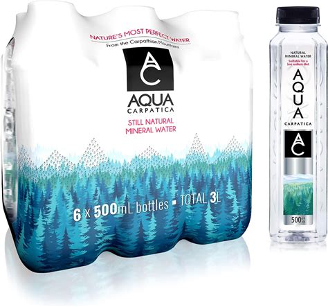 Aqua Carpatica 500ml X 24 Pure Natural Still Mineral Water 24 Pack