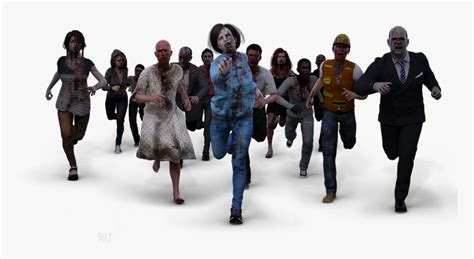 Rjs Dazzariffic Spot Group Of Zombies Png Transparent Png Kindpng