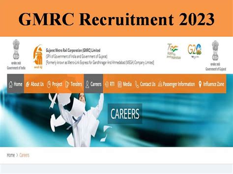 gmrc recruitment 2023 out check eligibility experience and general conditions inside