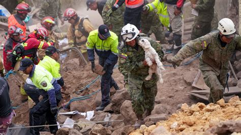 Ecuador Landslide Kills At Least 7 In The Andes 23 Hurt