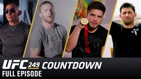 Video Watch The Full Episode Of Ufc 249 Countdown Mma News