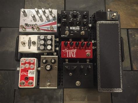 Readers Pedalboards 10 Downsize To Optimize Guitar Pedals Heavy