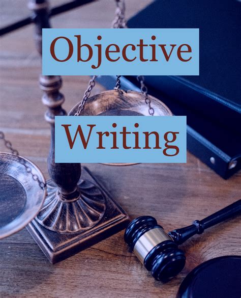 Objective Writing Professional Guidelines And Tips