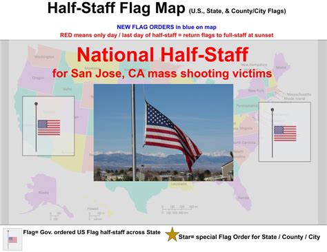 Half Staff Alerts And Daily Reminders For May 30 2021 Flag Steward
