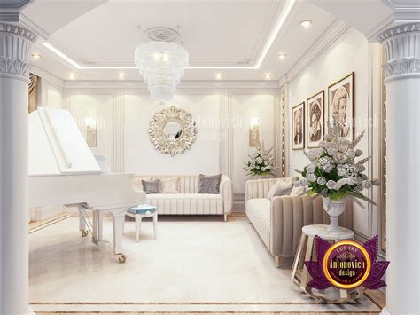 Gorgeous Piano Room In Clean Royal Interior