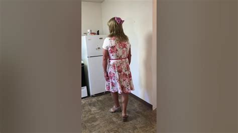 Crossdresser Paulette Wearing Easter Dress 2020 Youtube
