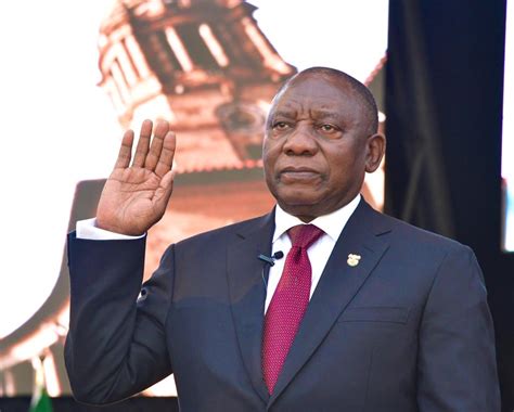 The president of the union, mr cyril ramaphosa, said num leaders would meet privately before talks with the company's managers. Cyril Ramaphosa Sworn In As South African 5th President ...