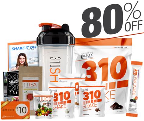 310 Nutrition Starter Kit - $9 | No Commitment | Meal replacement, 310 nutrition, 310 nutrition ...