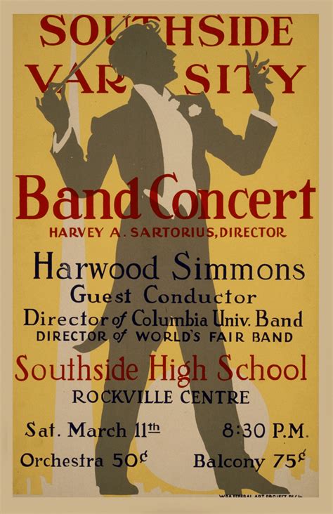 Vintage Concert Poster Free Stock Photo Public Domain Pictures