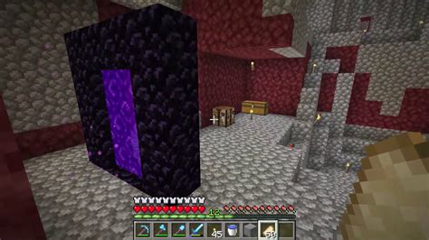 How To Find Your Nether Portal In The Nether Minecraft Youtube