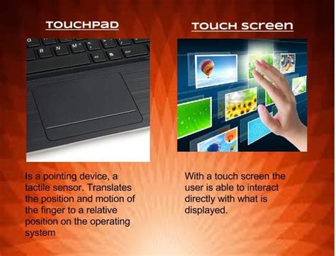 Differences Between Touch Screens And Touchpads Touch Screen