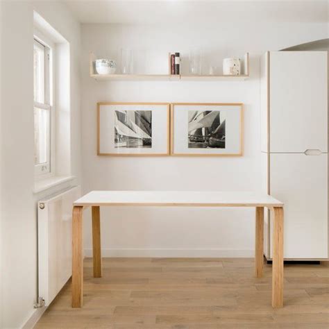 Scandinavian Plywood Desk Contemporary Table Etsy Sperrholz Tisch
